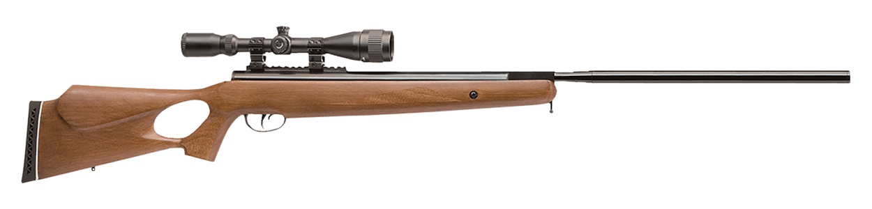 Benjamin BT1500WNP Trail XL  Nitrogen Piston 177 Pellet 1rd Black Hardwood Fixed Thumbhole Stock 3-9x40mm