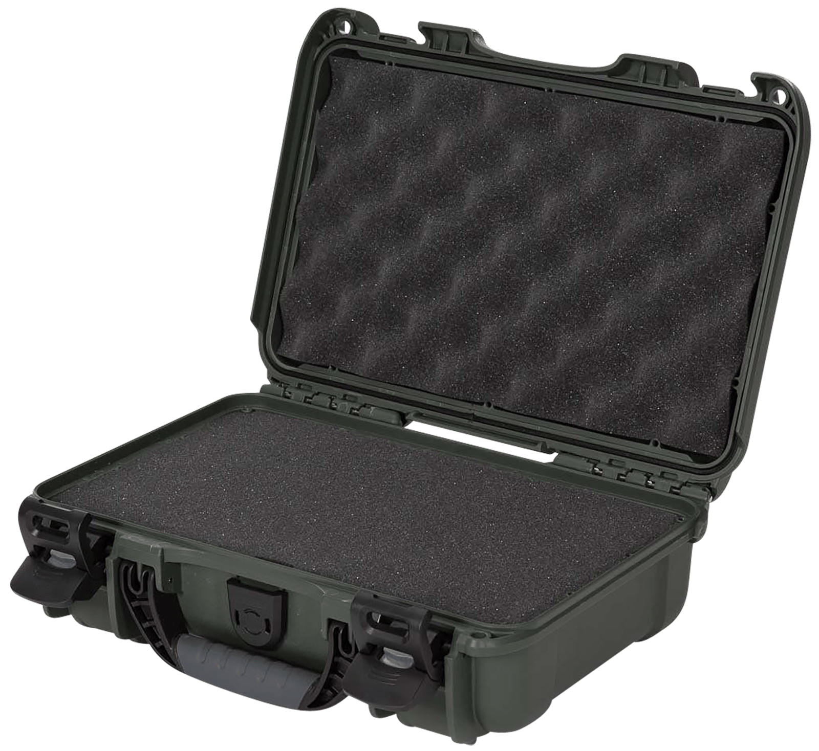 Nanuk 9091006 909  Waterproof & Airline Approved Olive Resin w/ Cubed Foam 11.44" L x 7" W x 3.68" H Interior Dimensions