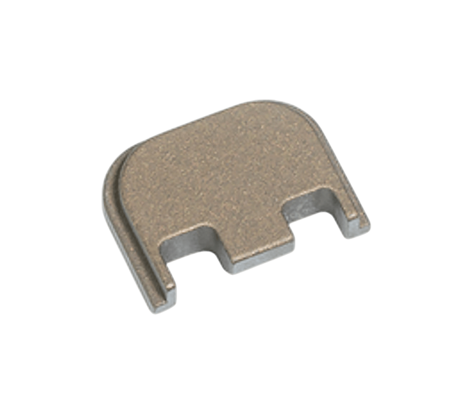 Timber Creek Outdoors GL43XSCPBB Glock 43X/48 Slide Cover Plate Burnt Bronze Aluminum