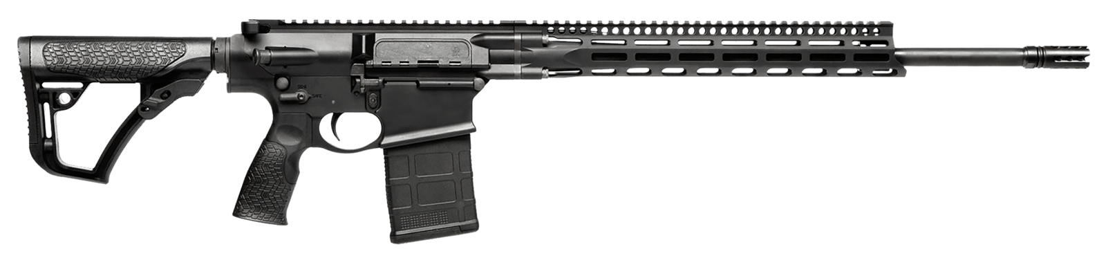 Daniel Defense 0216530063055 DD5 V5 *CA Compliant 6.5 Creedmoor 20" 10+1 Black Hard Coat Anodized 6 Position w/SoftTouch Overmolding Stock MLOK
