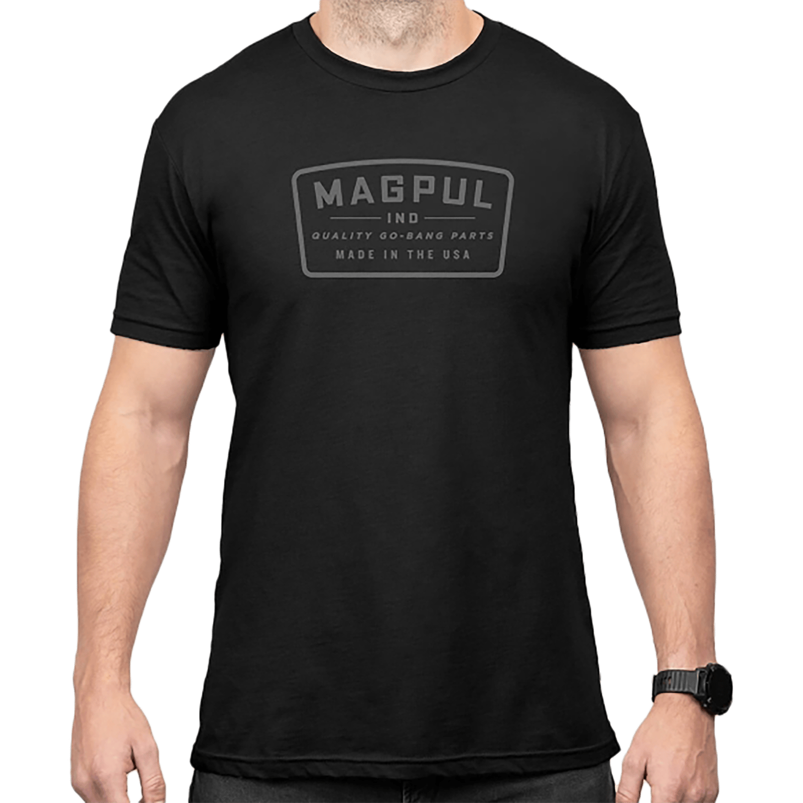 Magpul MAG1526-001-2XL Go Bang Parts  Black Cotton/Polyester Short Sleeve 2XL