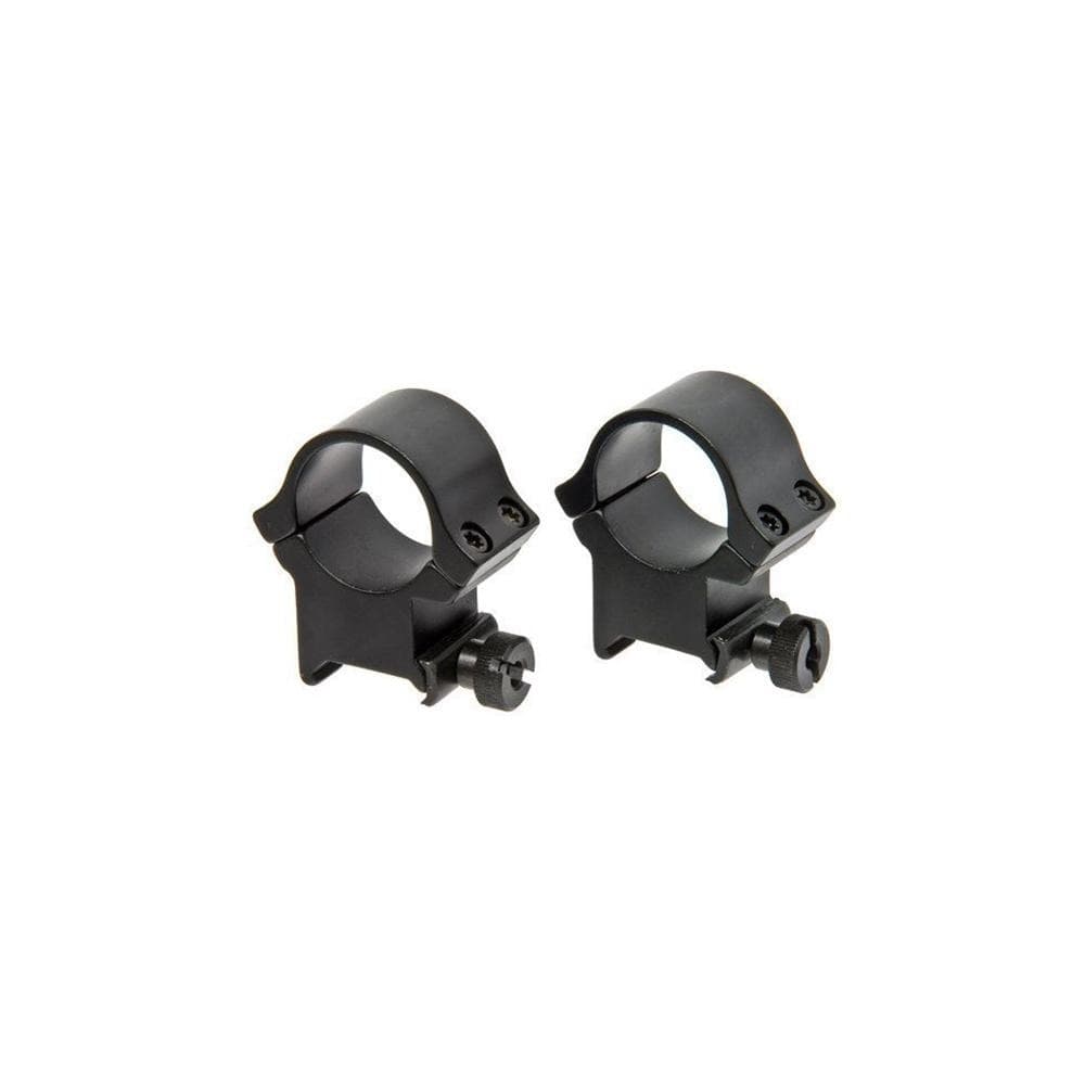 Redfield 4-Hole Aluminum Scope Rings 1" High Matte
