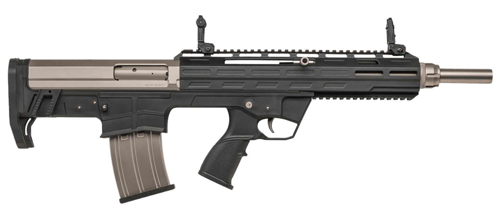 SDS Imports 21000107 TAR 12MP  12 Gauge 3" 5rd 18.50" Nickel Marine Benelli/Mobil Polymer Stock
