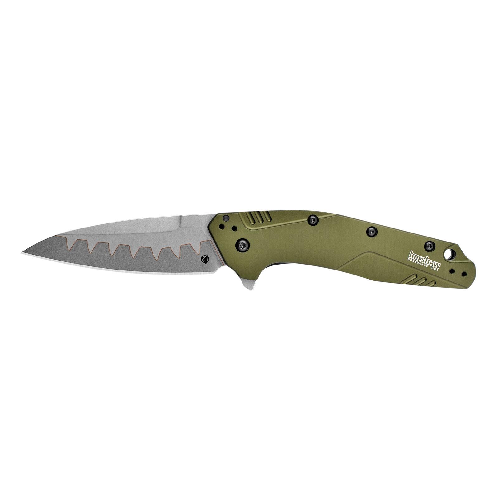KERSHAW DIVIDEND COMPOSITE OLIVE 3"