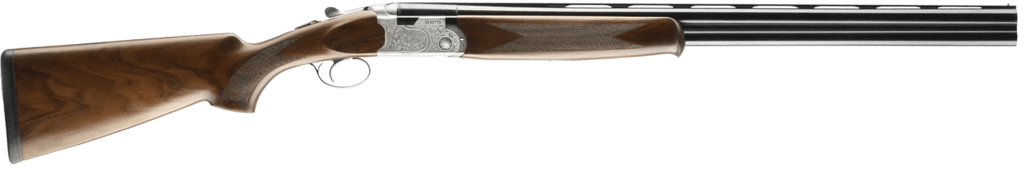Beretta USA J686F1230 686 Silver Pigeon I 12 Gauge 3" 2rd 30" Blued Over/Under Vent Rib Barrel,  Silver Engraved Receiver, Fixed Grade II Walnut Wood Stock, Right Hand