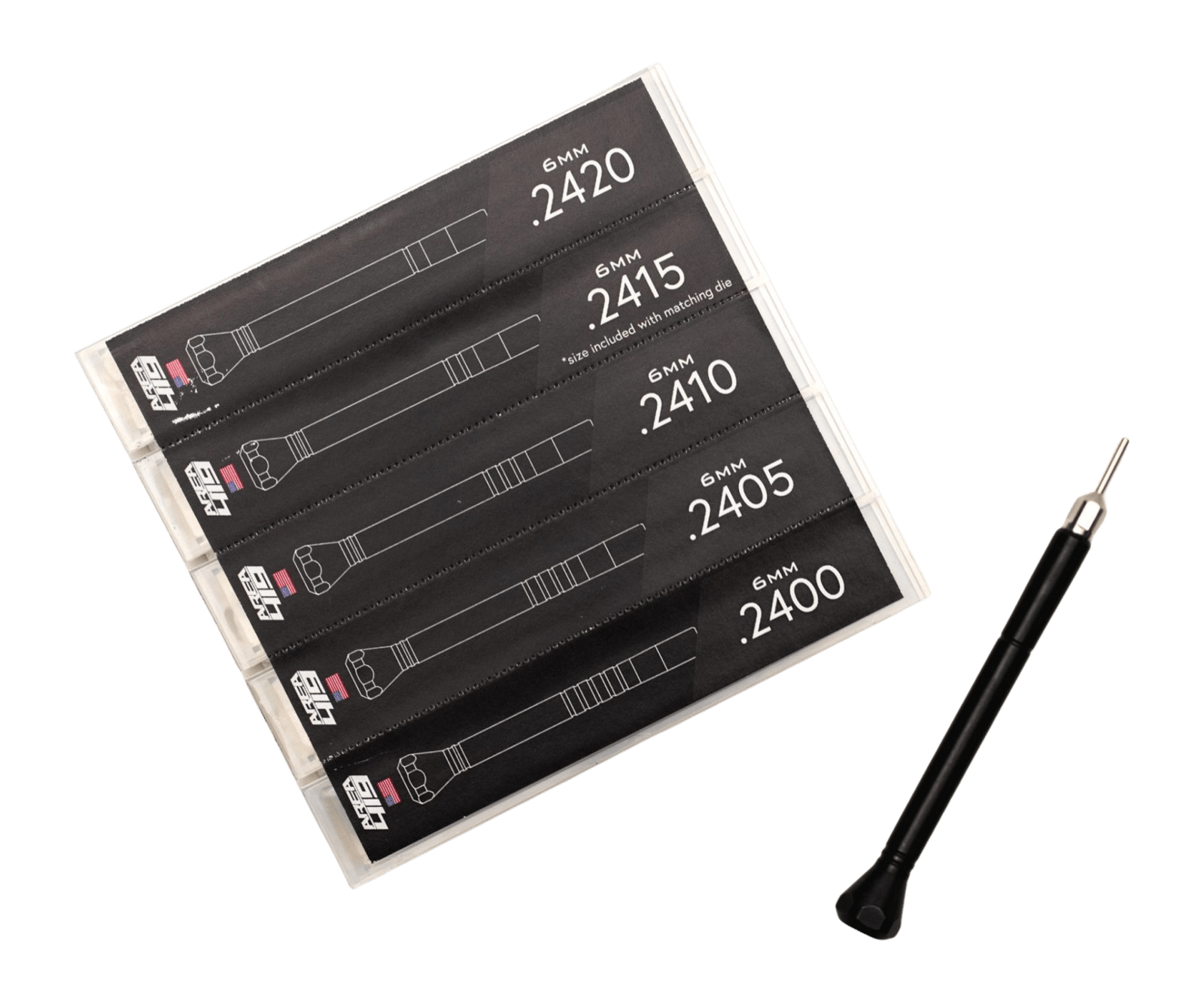AREA 419 419-MANDRELS-6MM  MANDREL SIZING KIT 6MM