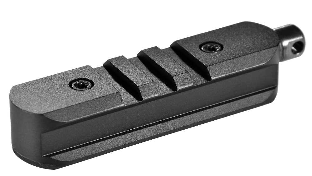 Warne 7953M Skyline Sling Swivel Accessory Rail Black Anodized Aluminum