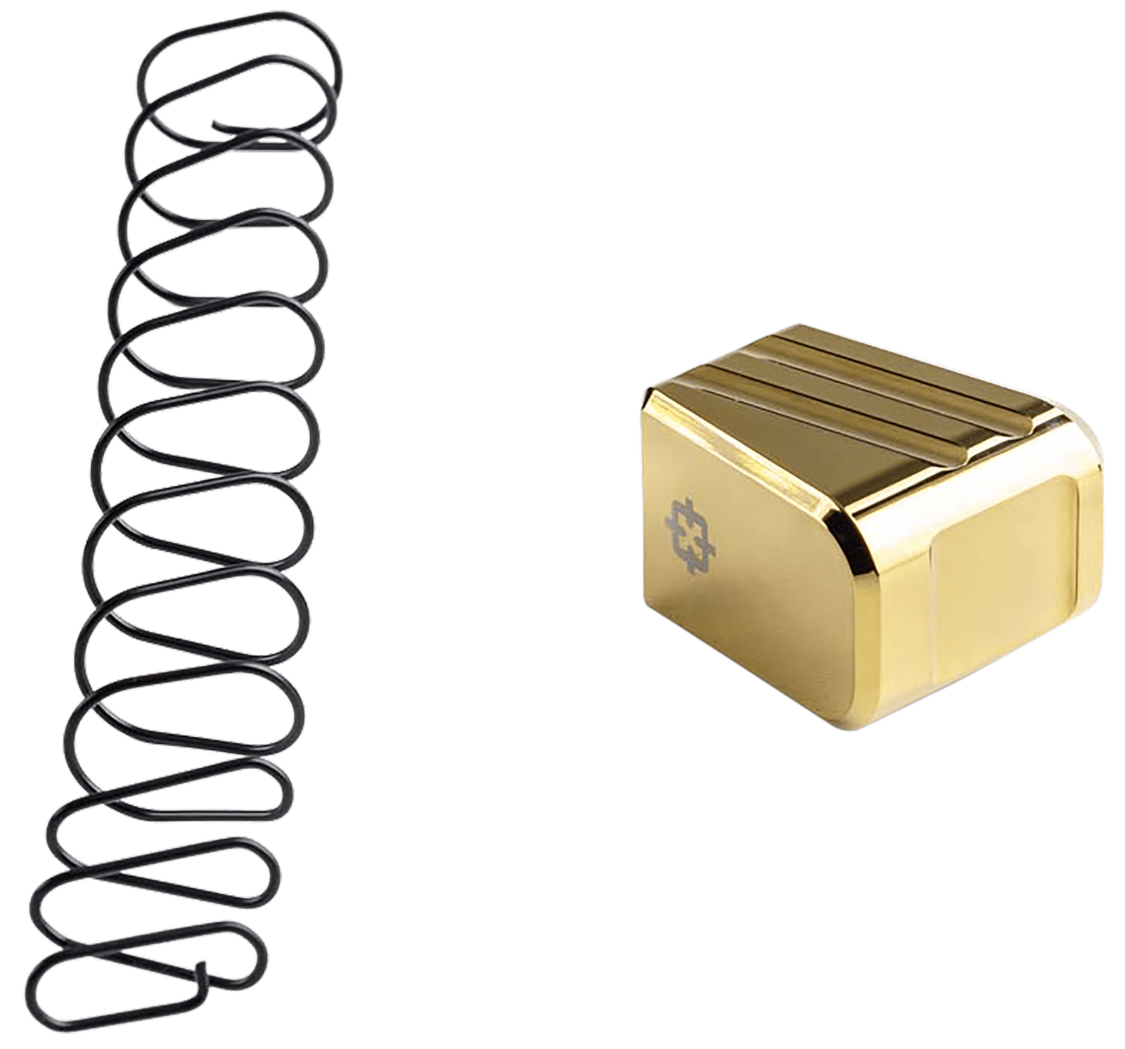 Cross Armory CRG+5MEG19GD Magazine Extension  Fits Glock 19/23/32 Gen 1-5 5rd Gold Aluminum