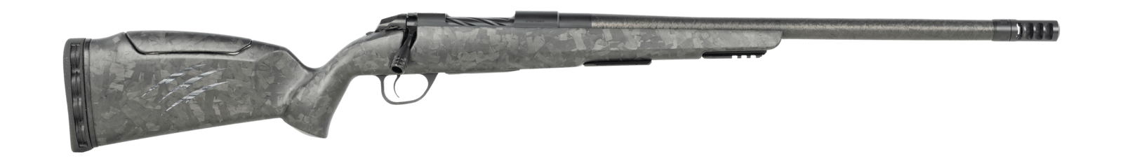 Fierce Firearms  CT Rage LR Full Size 22 Creedmoor 4+1 20" Carbon Fiber Match Grade Threaded Barrel, Black Cerakote Titanium Drilled & Tapped Receiver, Picatinny Rail Forend, Carbon Matrix Push Button