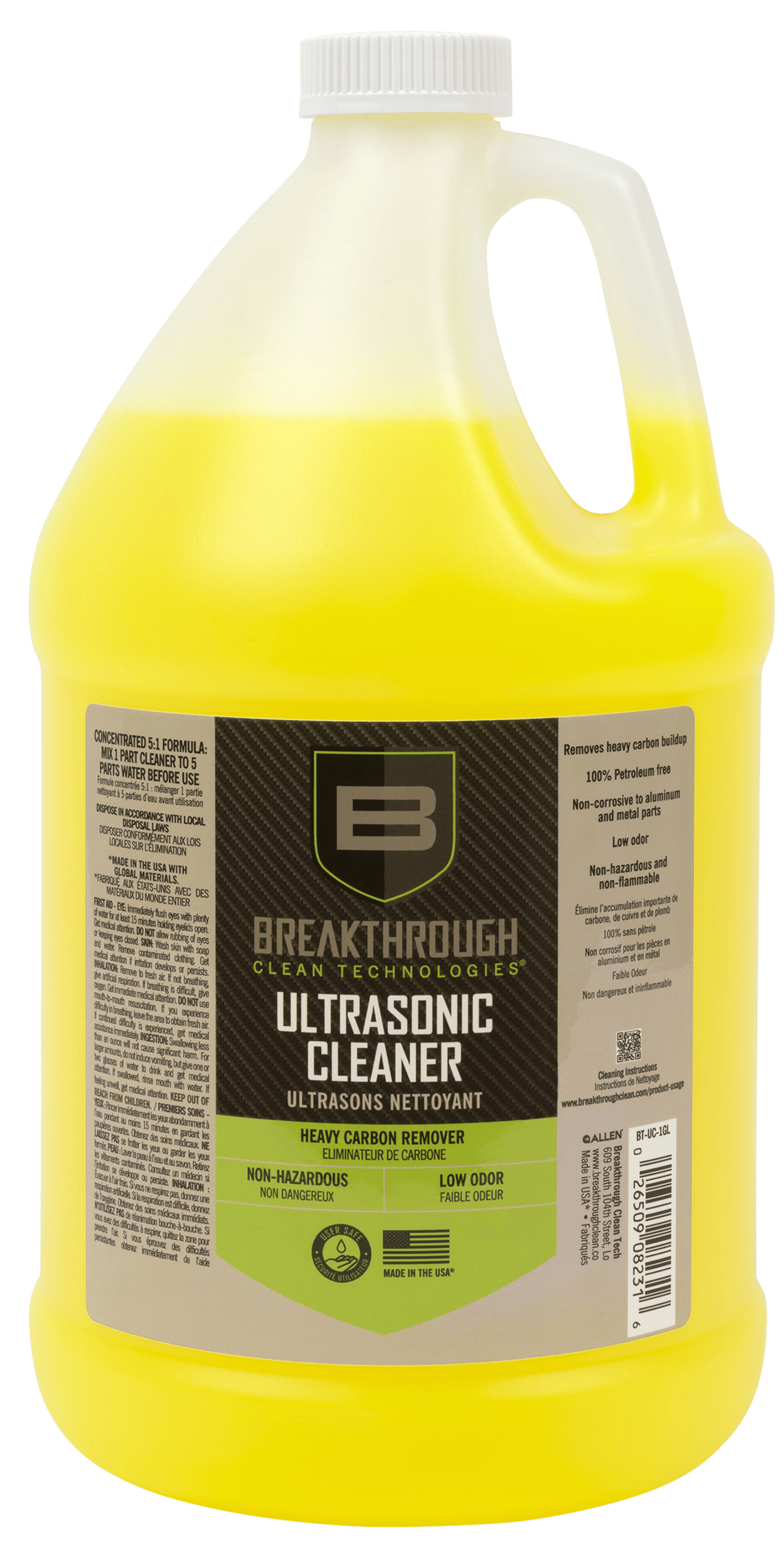 Breakthrough Clean BTUC1GL Ultrasonic Cleaner Concentrate