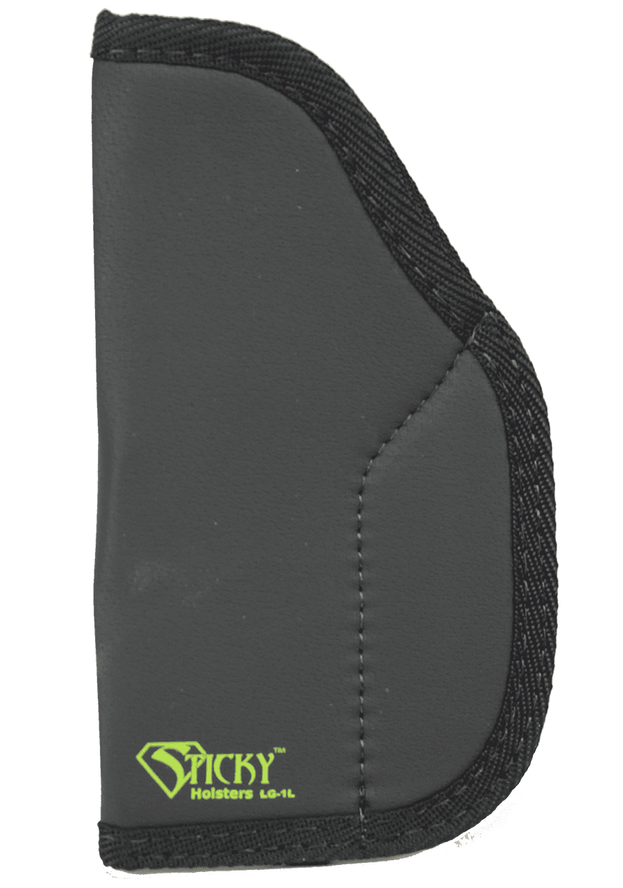 Sticky Holsters LG1L LG-1L  Black/Green Latex Free Rubber Fits 1911 Ambidextrous
