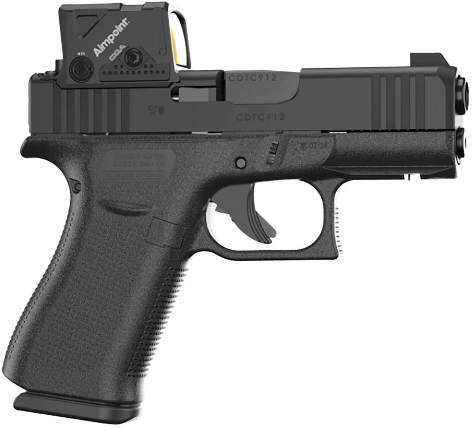 GLK PX4350B01FRMOS8A4 G43X 9MM FR 10R AIMPNT