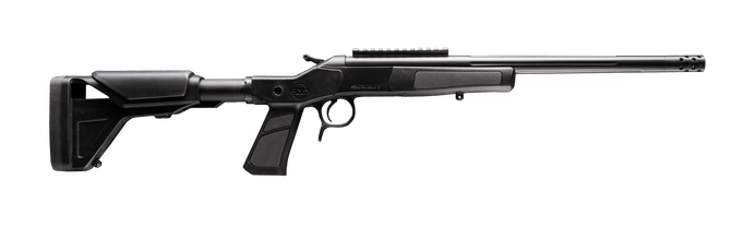 CVA CR4451XP Cascade XP-SB SBR 6mm ARC 16.50" Matte Stainless Steel Fluted Threaded Barrel & Receiver w/Picatinny Rail, Graphite Black Adj Buffer Tube Synthetic Stock, Black Grip