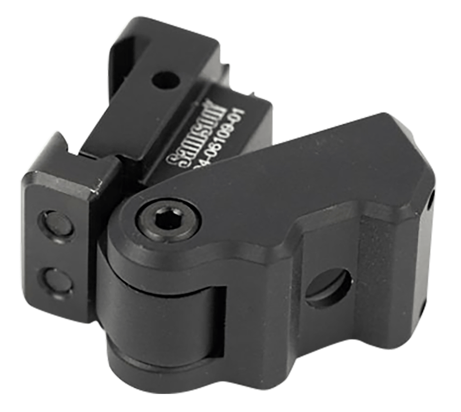 Samson 040611401 Picatinny Side Folding Stock Adapter  Black Anodized