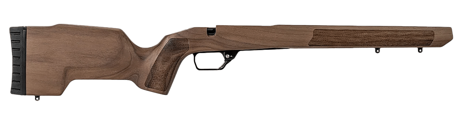Mdt Sporting Goods Inc 114016WNT Timber Core  Walnut Fits Tikka T3x Short Action Right Hand