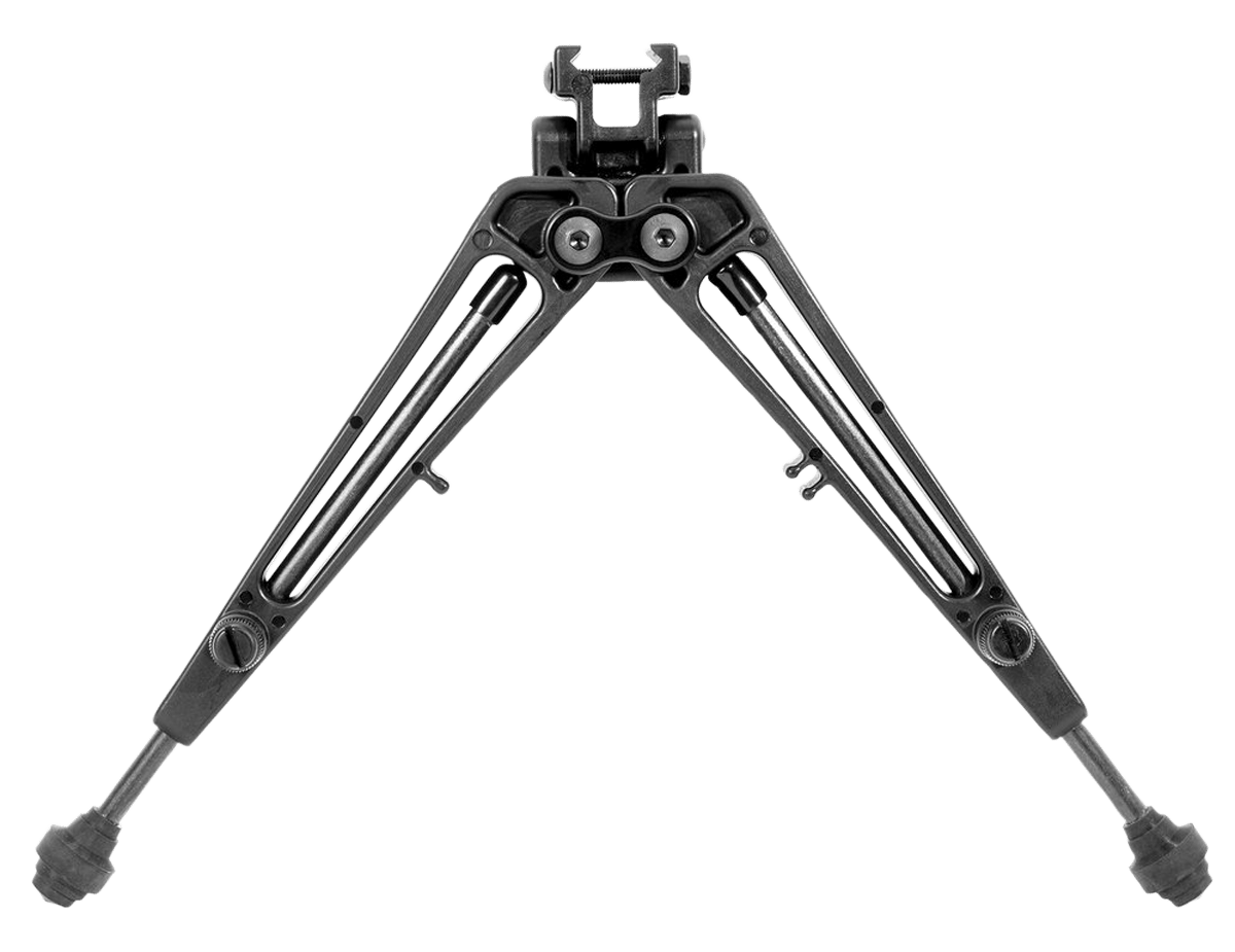Limbsaver 12601 True-Track Bipod made of Durable Isoplast with Black Finish, Rubber Feet, Sling Stud Attachment, 7-11" Vertical Adjustment & Leg-Lock System
