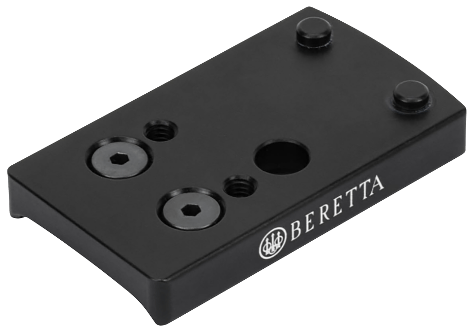 Beretta USA AG57 APX Optic Plate Black, Fits Beretta APX Rear Dovetail/Leupold DeltaPoint Pro Footprint Mount