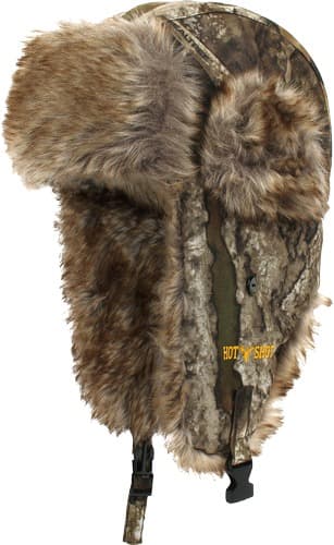 HOT SHOT HF-3 TRAPPER HAT INSULATED RT-APX LG/XL (62CM)