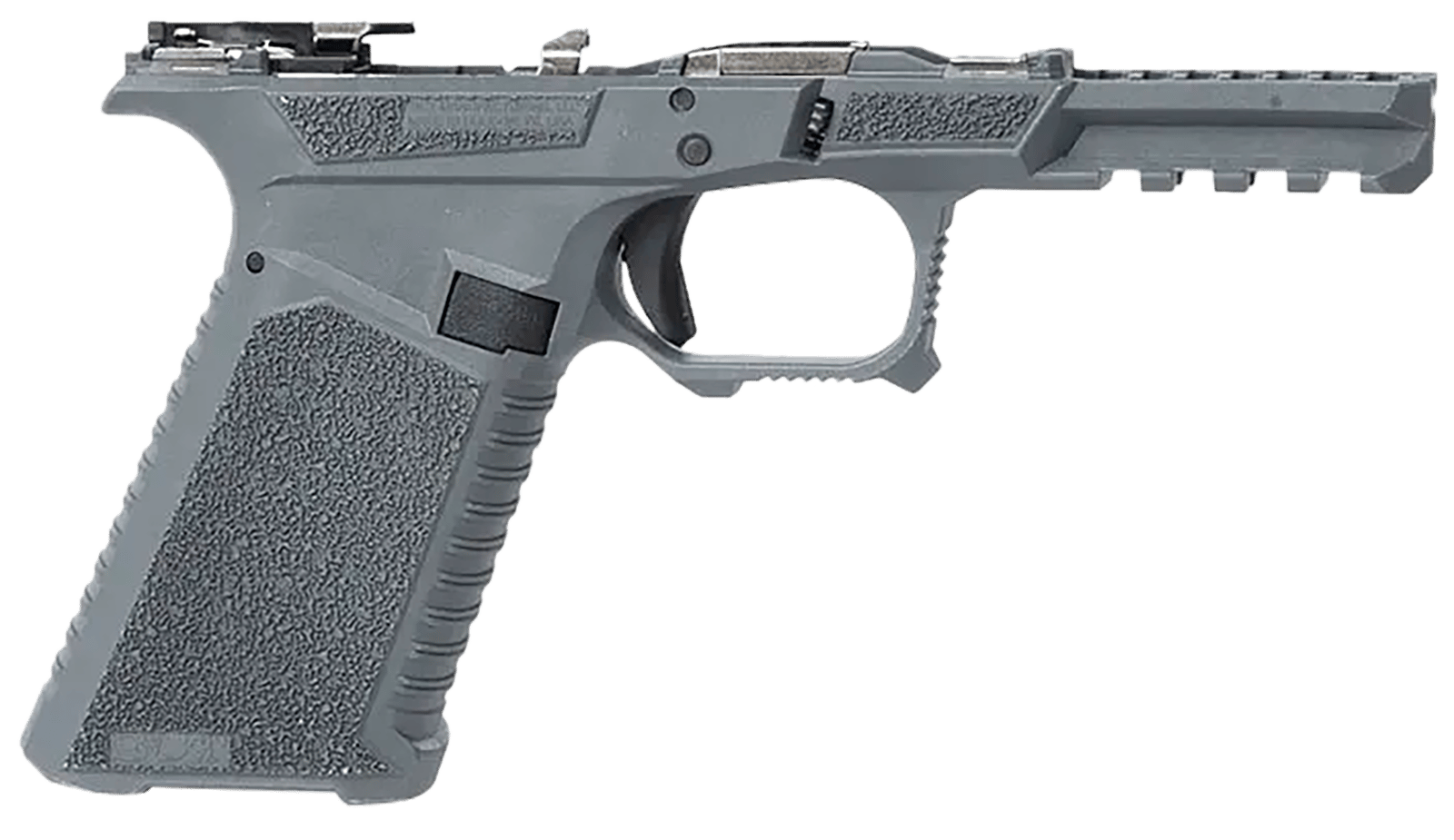 Sct Manufacturing 0226010000IC Full Size  Compatible w/ Gen 3 17/22/31 Gray Polymer Frame Aggressive Texture Grip