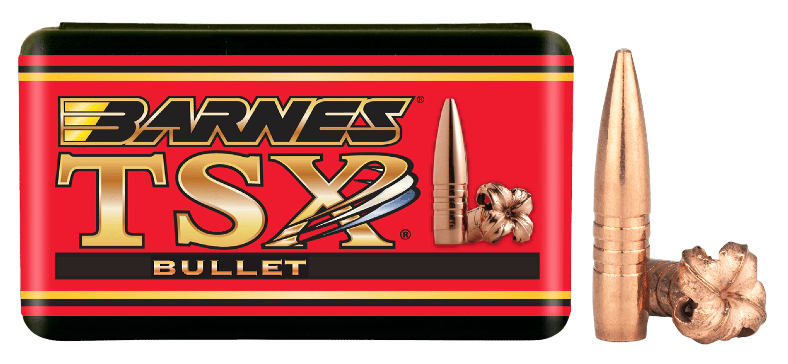 Barnes Bullets 30222 TSX  25Cal 100gr Boat Tail 50/Box