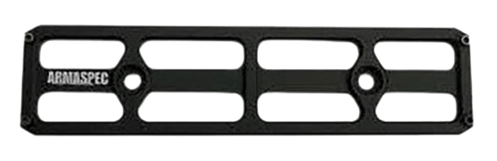 Armaspec ARM621-6 ARCA Rail 6 Slot M-LOK  Black Aluminum Compatible w/ AR-15/10 MLOK Rails