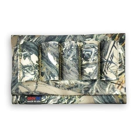 Grovtec Buttstock Cartridge Shell Holder Shotgun Open Style TrueTimber