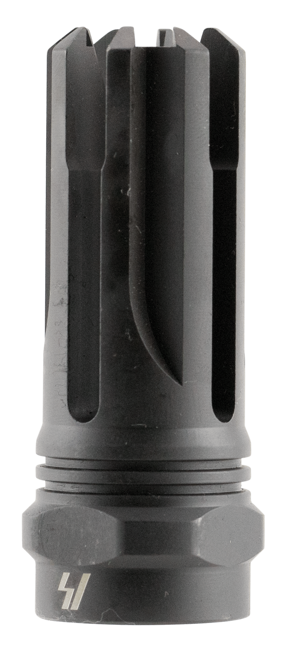 Strike Industries VENOMFH223 Venom Flash Hider Black Steel with 1/2"-28 tpi Threads, 2.16" OAL & 0.862" Diameter for 223 Rem, 5.56x45mm NATO AR-Platform