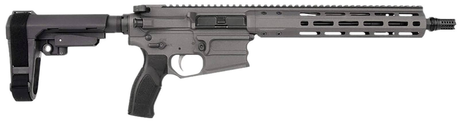 Cobalt Kinetics CKPROLITE556115CKG Pro Light  223 Rem/5.56 NATO  11.50" CK Green Picatinny Rail Aluminum Receiver, M-LOK Handguard, SB Tactical SBA3 Brace Black Polymer Stock, Black Polymer Grip