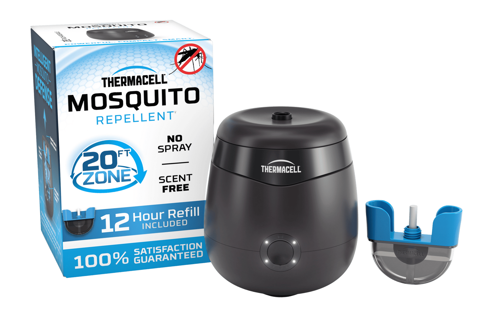 THER E55X RECHARGEABLE MOSQUITO REPELLER CHARCOAL