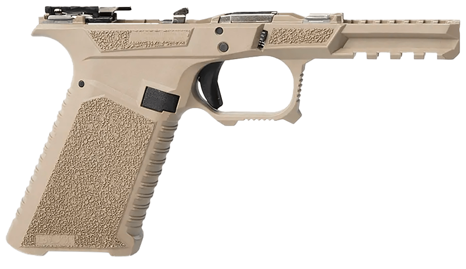 Sct Manufacturing 0226010000IA Full Size  Compatible w/ Gen 3 17/22/31 Flat Dark Earth Polymer Frame Aggressive Texture Grip