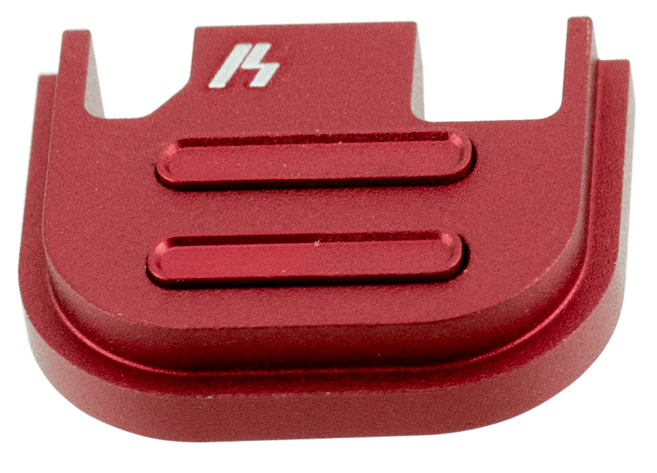 Strike Industries GSPV2RED V2 Slide Cover Plate Compatible w/Glock Gen1-4 Red Anodized Aluminum