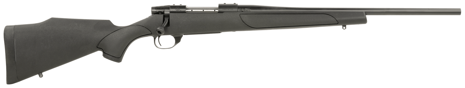 Weatherby VTX350NR0O Vanguard Obsidian Full Size 350 Legend 5+1 20" Blued #2 Contour Barrel, Blued Drilled & Tapped Steel Receiver, Black Monte Carlo Synthetic Stock