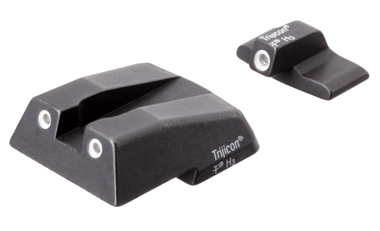 Trijicon 600282 Bright & Tough Night Sights  Green/Tritium White Outline Front Sight-Green/Tritium White Outline Rear Sight H&K .45C/P30/VP9
