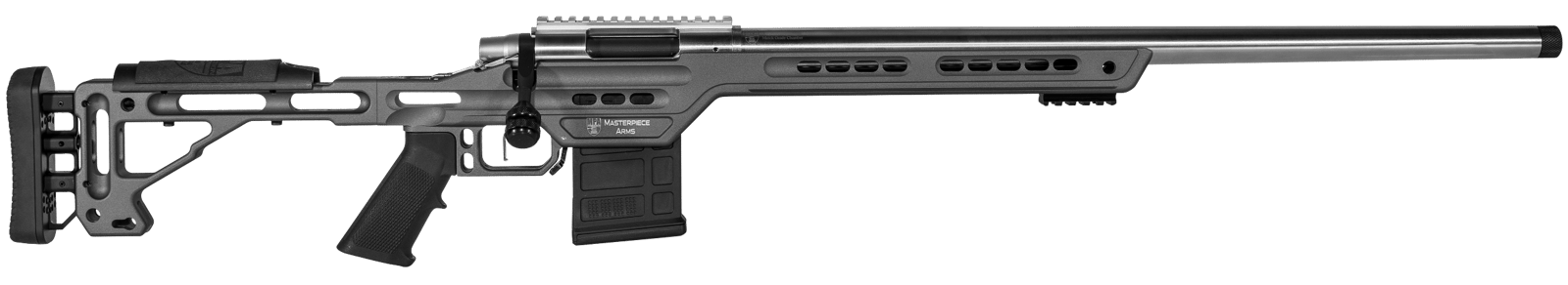 MasterPiece Arms 6CMPMRRHTNGPBA PMR  6mm Creedmoor 10+1 26" Stainless Steel Tungsten Aluminum Tungsten V-Bedded BA Hybrid Chassis Stock Right Hand