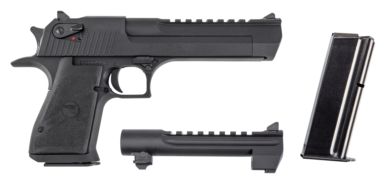 Magnum Research DE50429 Desert Eagle Mark XIX 50 AE/429 DE 6" 7+1 Black Polymer Grip