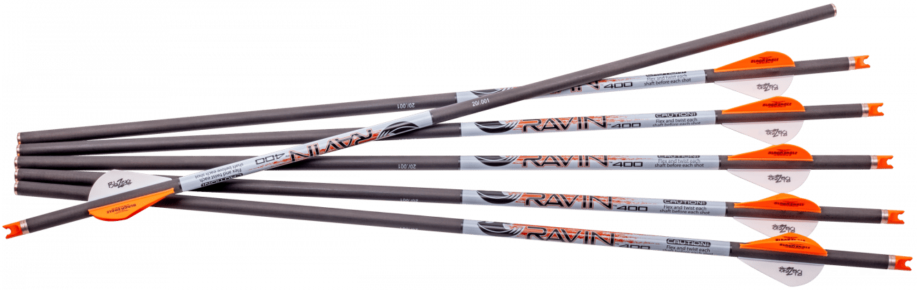 Ravin Crossbows R139 Arrows  400GR .001" 6 Pack