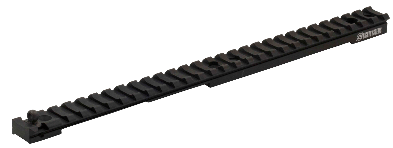 XS Sights RU5000RN GunSite Scout Rifle Scope Mount with Integrated Ghost Ring  Black Anodized 0 MOA