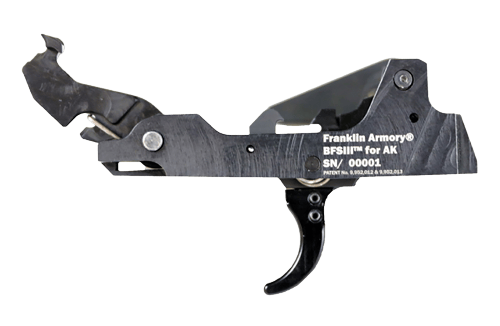 Franklin Armory 0350000BLK  BFSIII 5.56mm/7.62mm Black Fits AK Platform