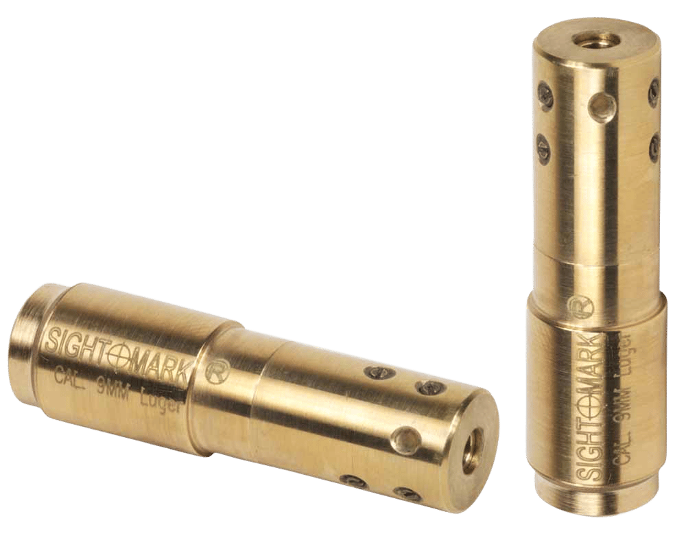 Sightmark SM39015 Boresight  Red Laser for 9mm 632-650nM Wavelength Includes Battery Pack & Carrying Case