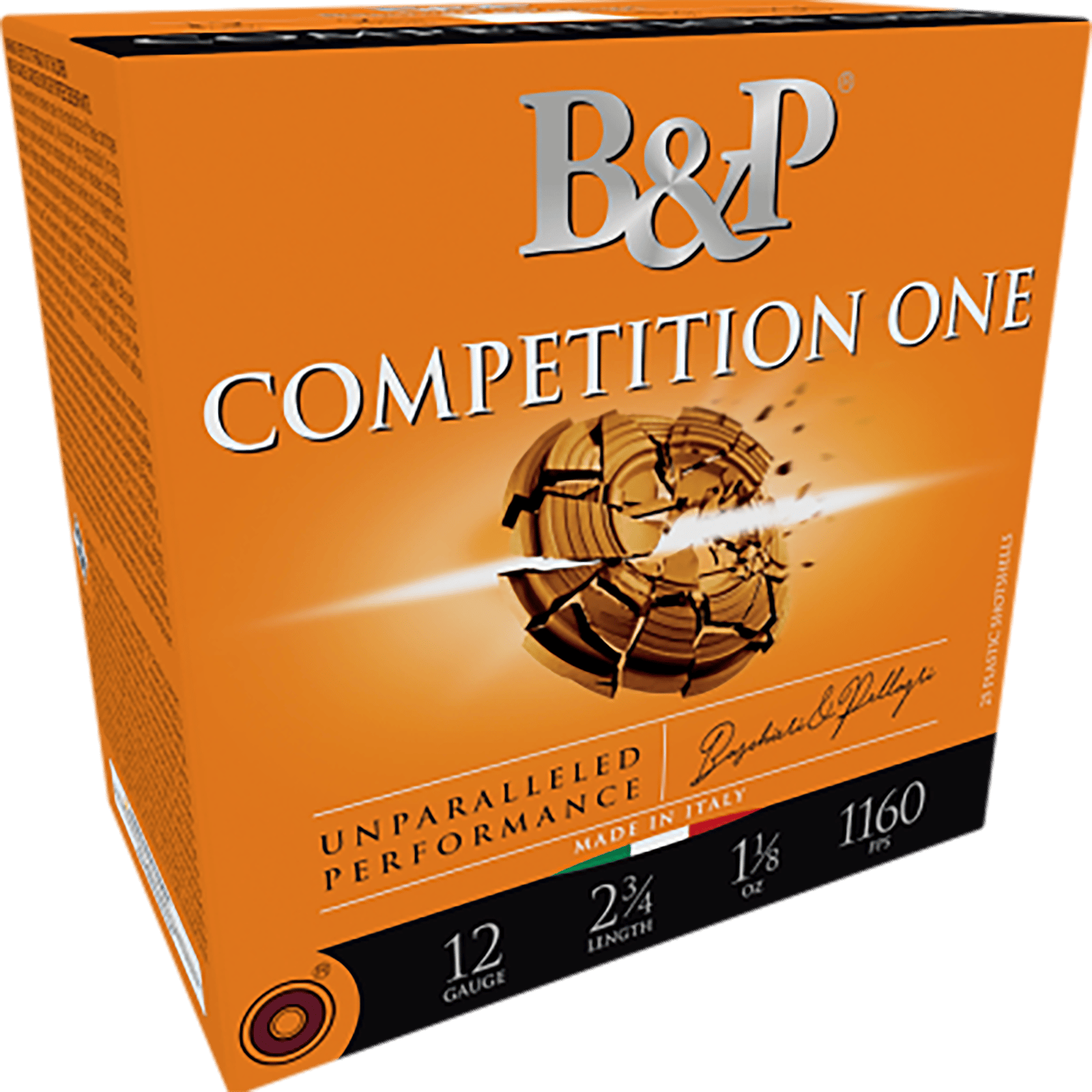B&p Ammunition 28BCP75 Competition One  28Gauge 2.75" 3/4oz 7.5Shot 25 Per Box/10 Case
