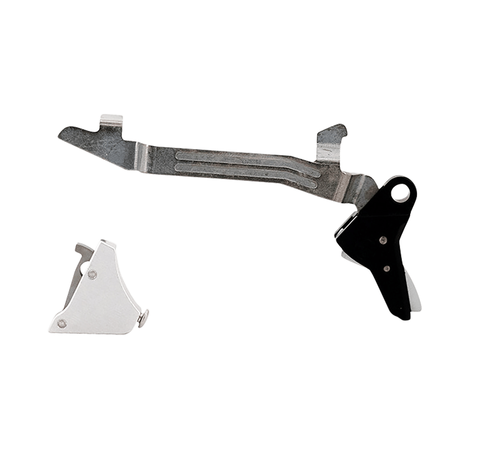 Timney Triggers ALPHAGLOCK5LARGESILVER Alpha Competition  10mm/45 ACP Silver Fits Glock 20/20MOS/21/21MOS/29/30 Gen 5 Large Frame