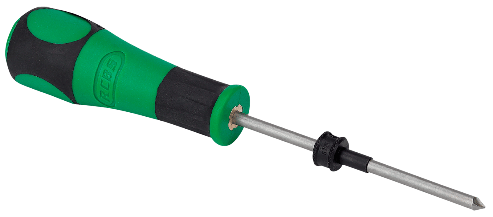 RCBS 88146 Flash Hole Deburr Tool w/Case Pilot Stop 6mm