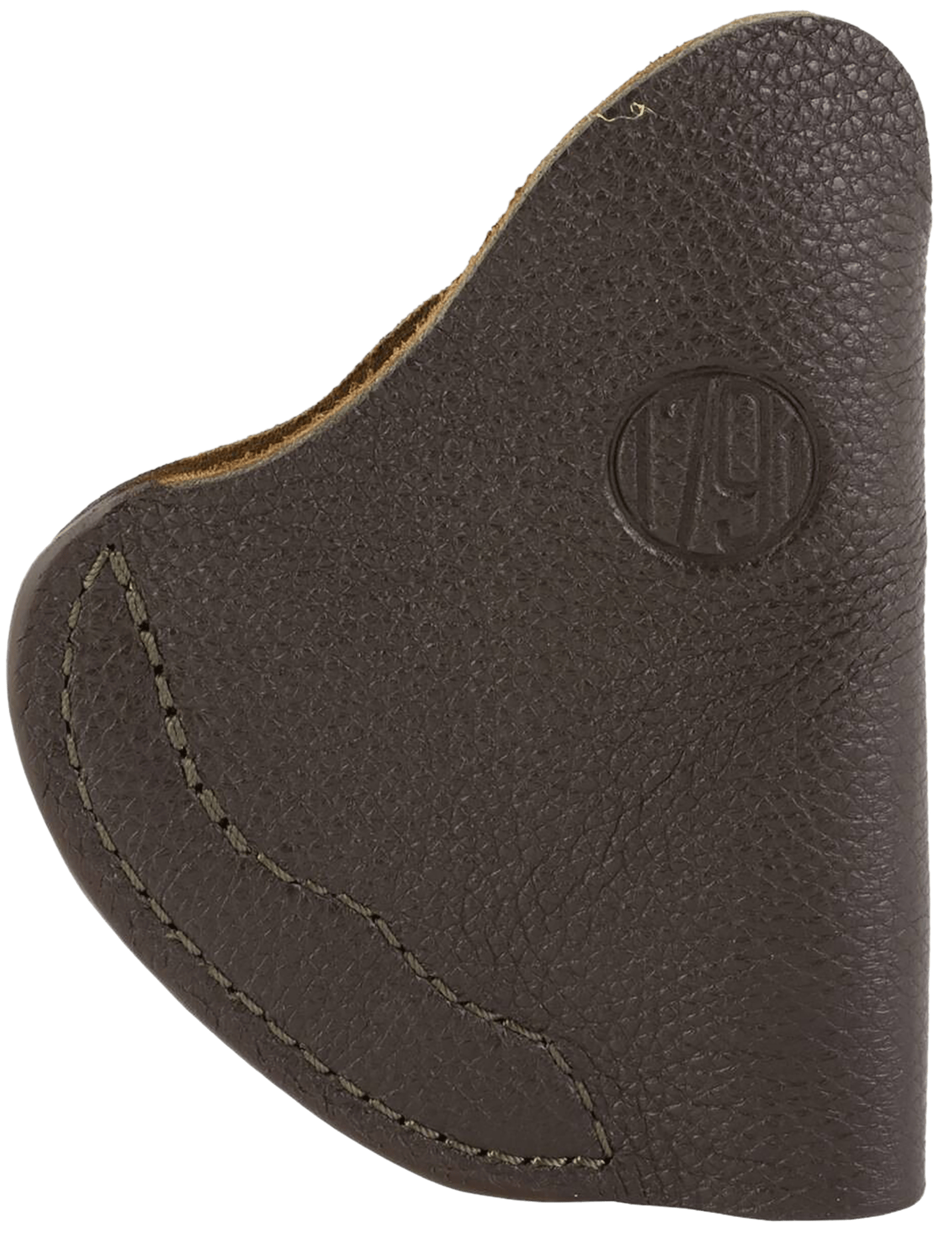 1791 Gunleather FCD2BRWL Fair Chase  IWB Size 02 Brown Leather Deer Hide Belt Clip Fits Ruger LCR Left Hand