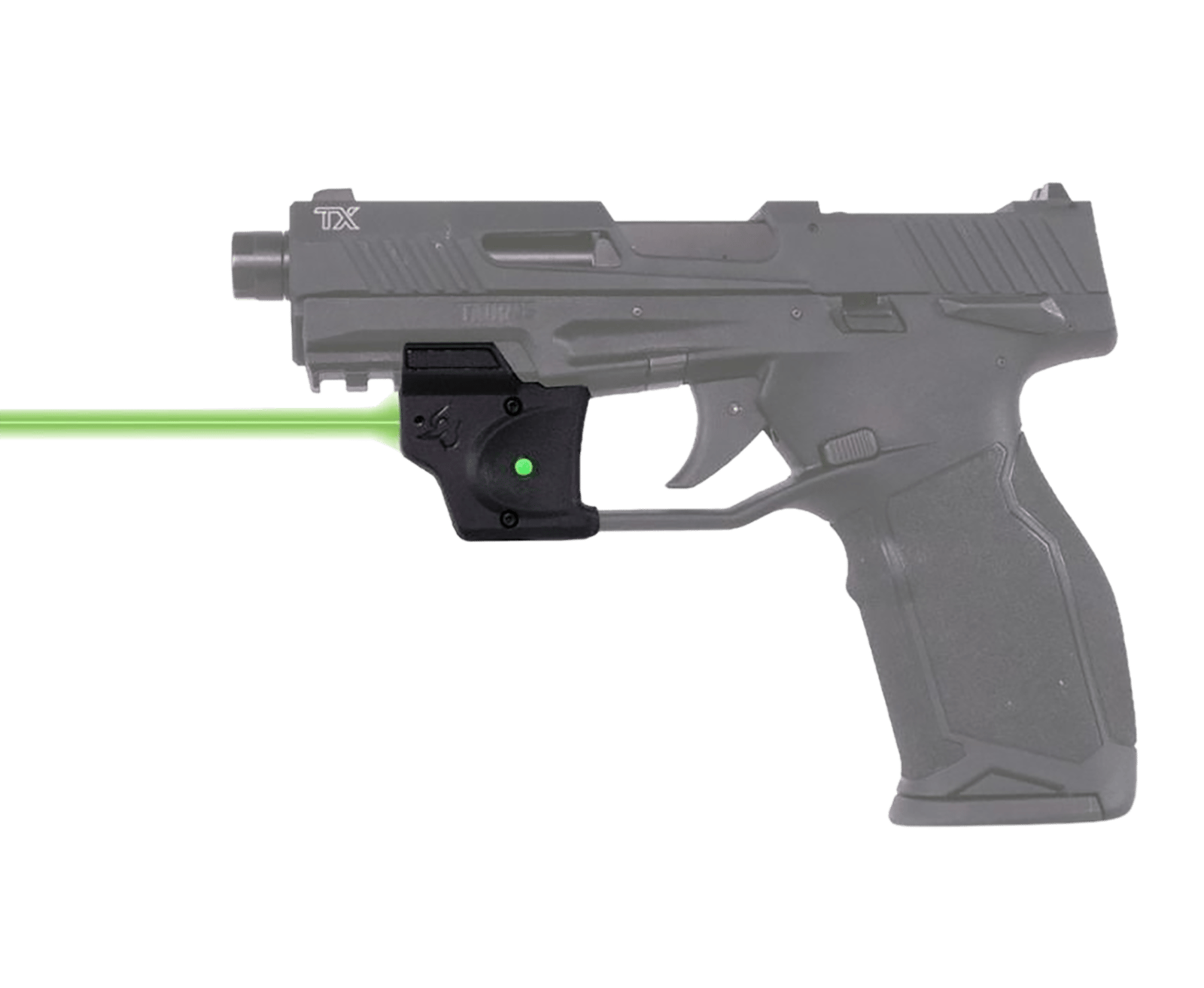 Viridian 9120093  E-Series Fits Taurus TX22 Green Laser Black Polymer Trigger Guard Mount