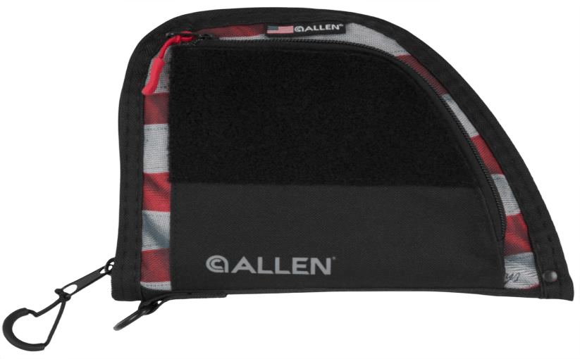 Allen 1127 Victory Taper Case Single Red/White/Blue Holds 2 Handguns