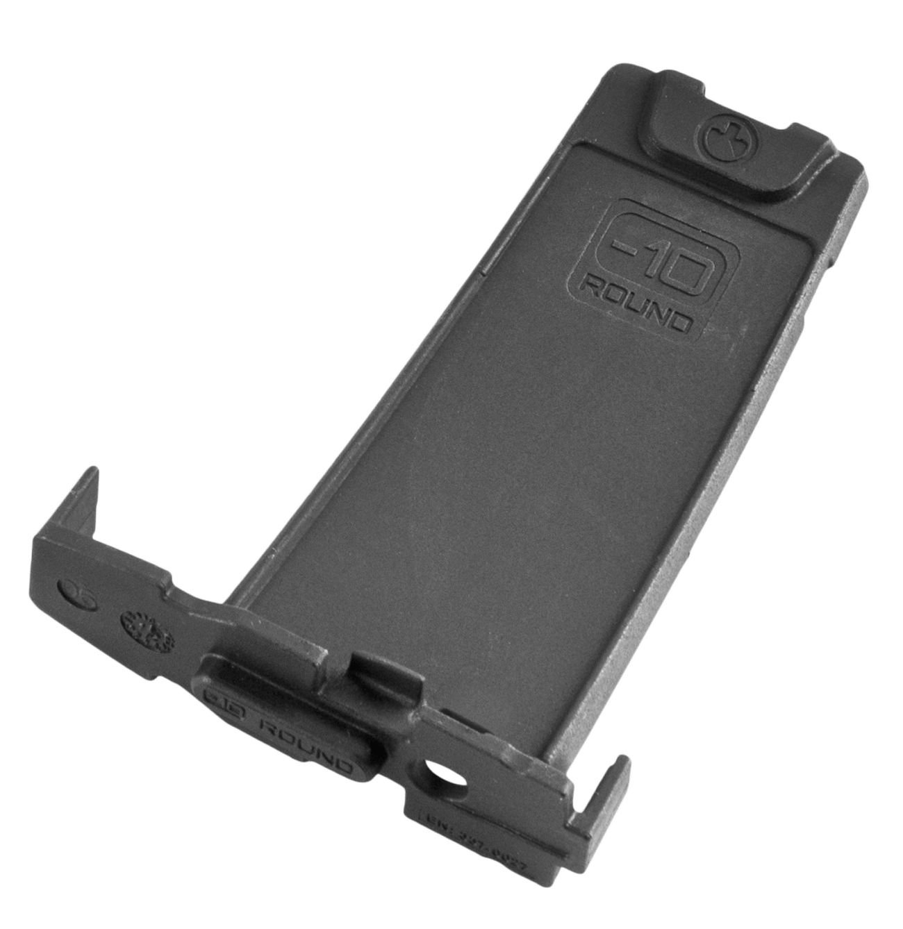 Magpul MAG286-BLK PMAG Minus Limiter 5.56x45mm 10rd Compatible w/ PMAG AR/M4 GEN M3 Mags Black Polymer/ 3 Per Pack