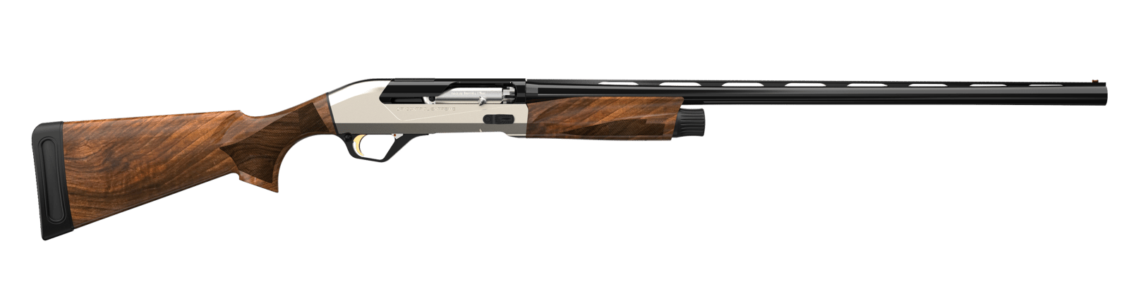 Retay USA BACEUL26 Ace Upland Ultralight 20 Gauge Semi-Auto 3" 3+1 26" Deep Bore Barrel, Aluminum Slopeback Receiver, Fixed Satin Walnut Stock