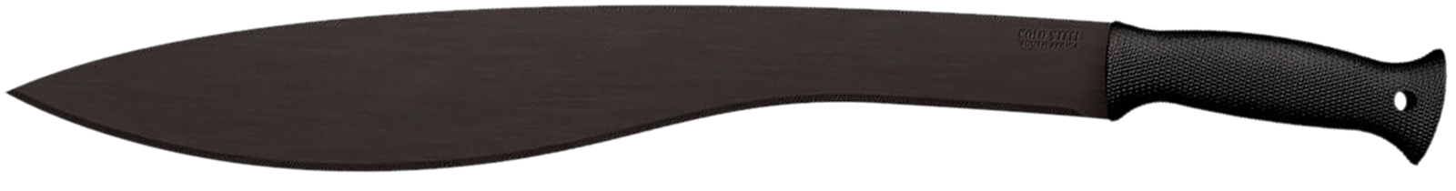 Cold Steel CS97MKM Kukri Magnum 17" Black Matte Baked-On Anti Rust 65Mn Carbon Steel Blade, Black Polypropylene Handle