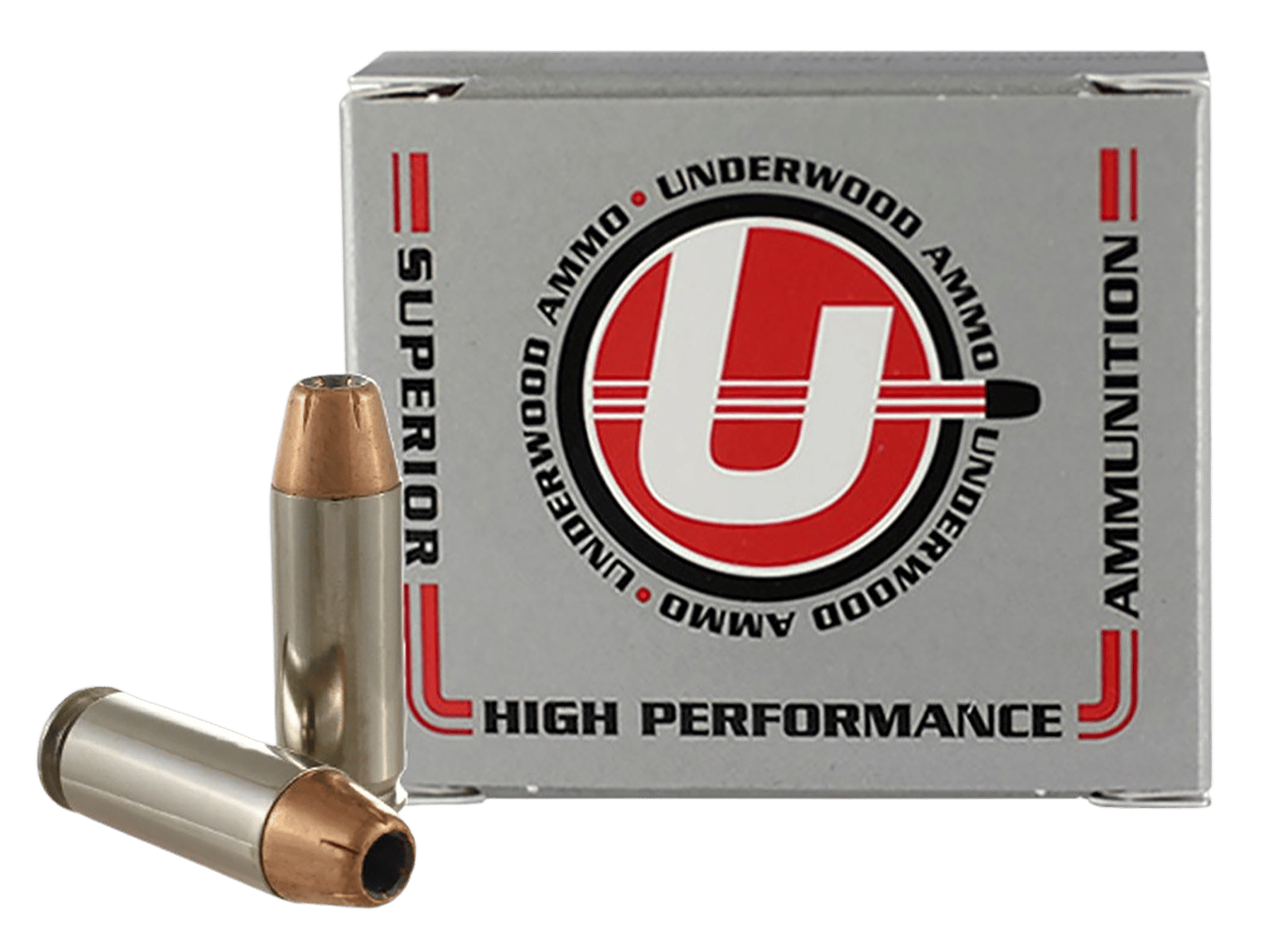 Underwood Ammo 738Underwood Ammo 738 Wide Nose Gas Check 454Casull 360gr Black Cherry Coated Hard Case 20 Per Box/10 Case