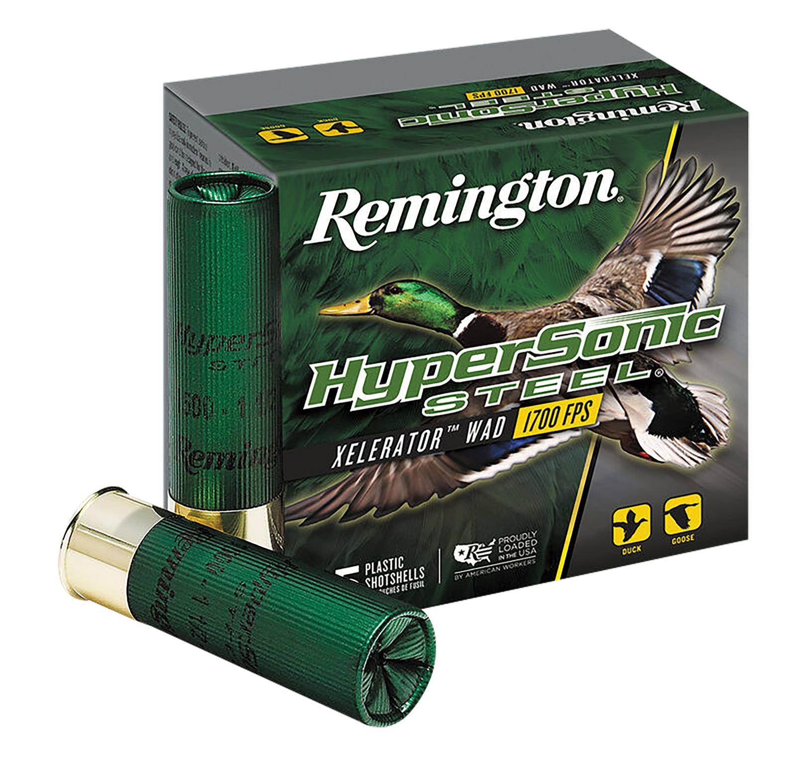 Remington Ammunition 26799 HyperSonic Steel 12Gauge 3.50" 1 3/8oz 4Shot 25 Per Box/10 Case